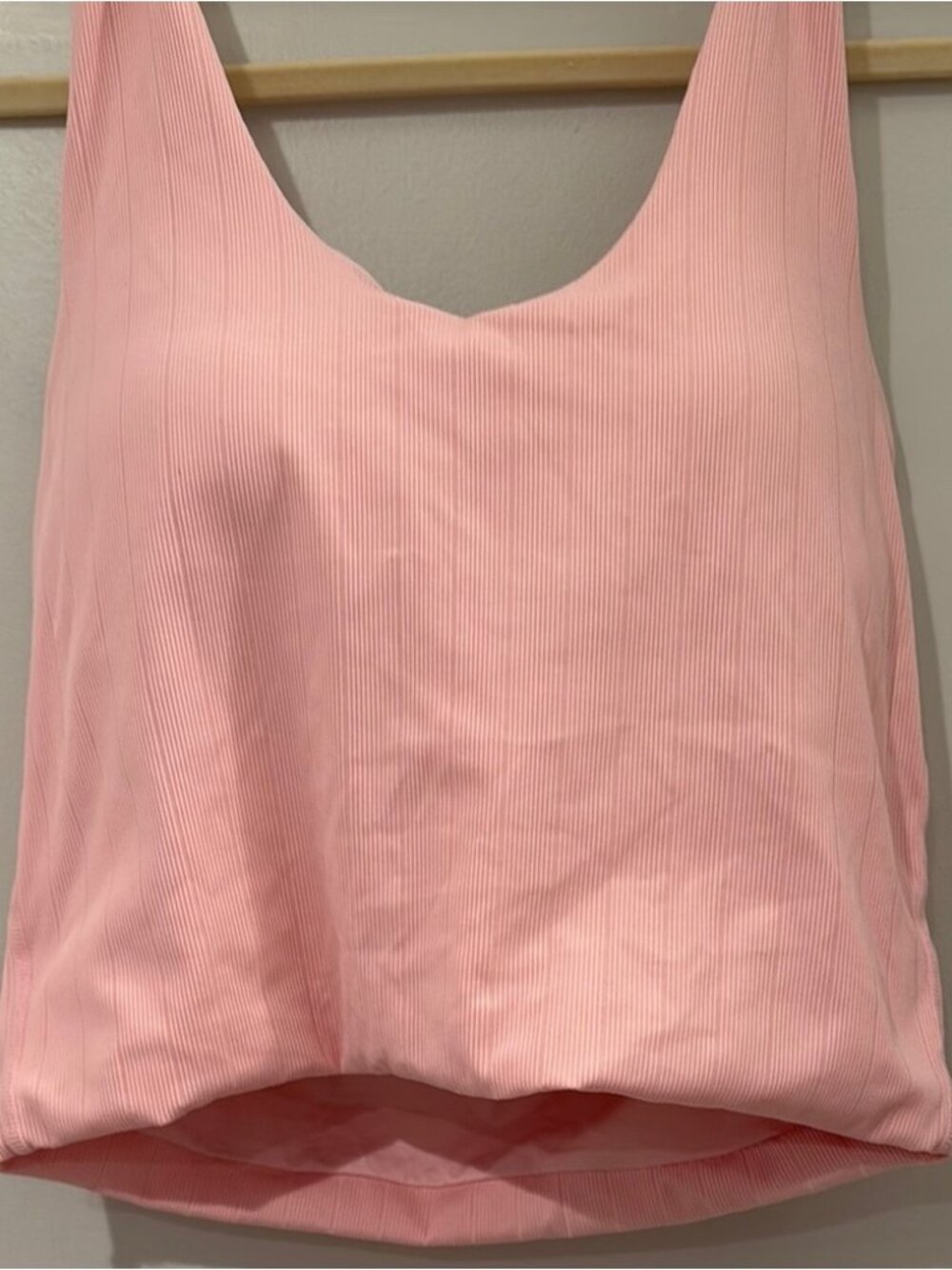 Klassy Network Pink Backless Crop Tank Top - Picture 2 of 2